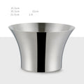 Stainless Steel Champagne Bowl, Ice Bowl, Ice Bucket, Golden Salad Bowl, Champagne Bucket